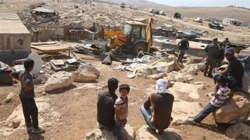 الأمم المتحدة تطالب العدو بوقف عمليات الهدم في غور الأردن