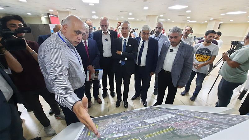 تدشين مشروع مياه الشفة في الأوزاعي 