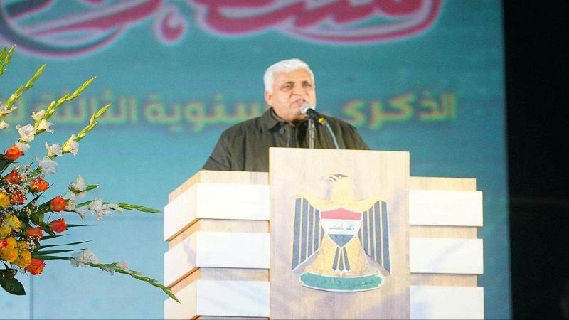 مهرجان "الشهادة والسيادة".. "الحشد الشعبي" بتجذّره يردّ على جريمة اغتيال سليماني والمهندس