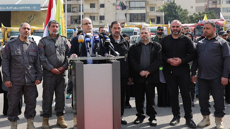 بالصور: انطلاق القافلة الثالثة من حملة "رحماء" إلى سوريا 