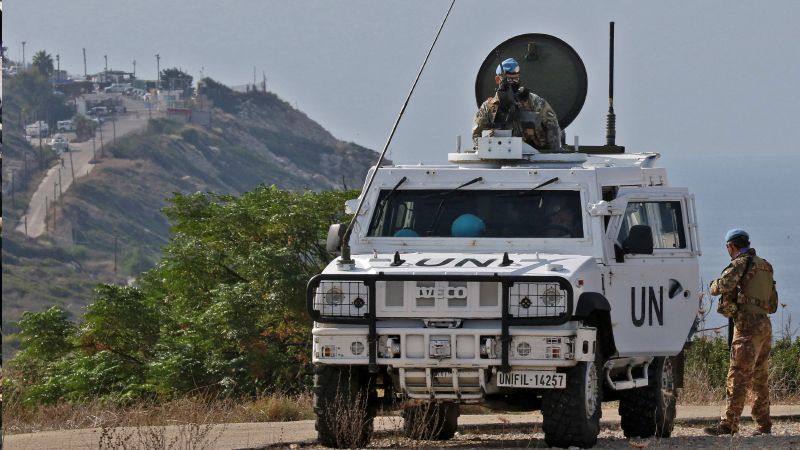 جرحى لـ"اليونيفيل" في عدوان صهيوني على رميش