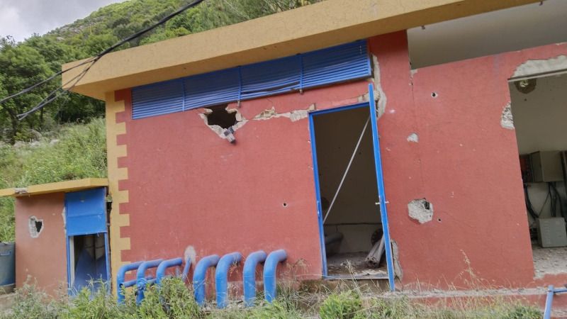 بعد استهداف العدو مشروع نبع الطاسة.. تدبيرٌ احترازيٌّ مؤقت من مؤسسة "مياه لبنان الجنوبي"
