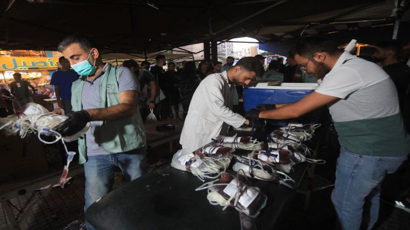 أشرف الناس كعادتهم.. حملات تبرُّع بالدم في مختلف المناطق اللبنانية