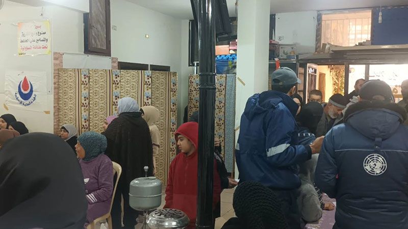 لجنة دعم المقاومة في فلسطين والهيئة الصحية الإسلامية ينظمان يومًا صحيًا تخصصيًا في مخيم الجليل في بعلبك 