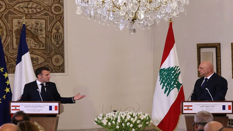 الرئيس عون من الإليزيه: حزب الله ليس مسؤولًا عن إطلاق الصواريخ نحو &quot;إسرائيل&quot;