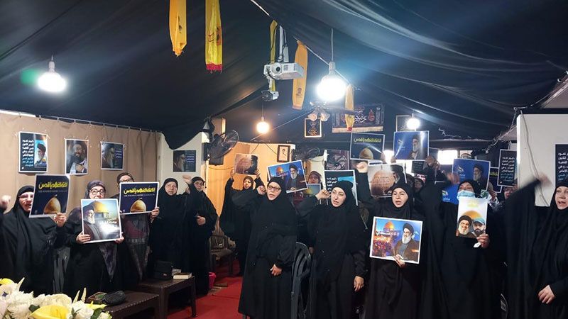 بالصور| الهيئات النسائية تحيي يوم القدس العالمي في البقاع الغربي وقرى قضاء صيدا