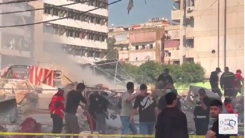 فيديو| هدف غارات العدو على الضاحية ترويع أطفال المدارس! 