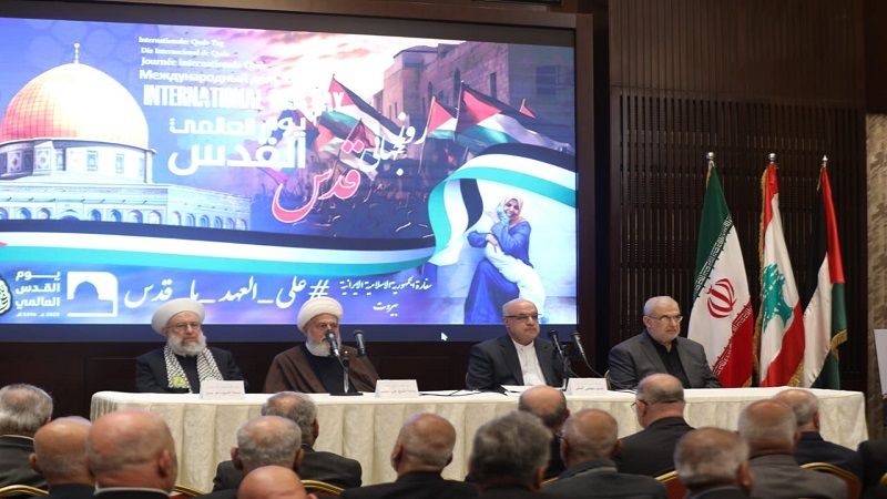 السفارة الإيرانية أحيت يوم القدس العالمي.. أماني: محور المقاومة سيخرج منتصرًا 
