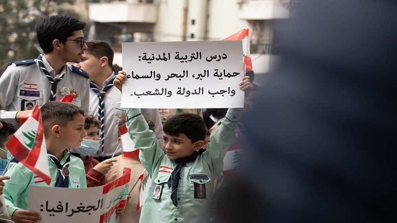 طلاب المدارس للعدو: جيلنا يؤمن بحقه ولن ترهبه طائرات الغدر