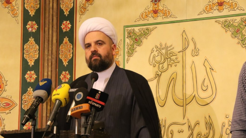 المفتي قبلان: العين على رئيس الجمهورية والحكومة مطالبة بموقف يليق بوطنيتنا