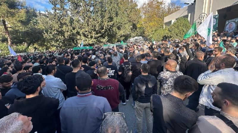 فيديو: تشييع القيادي في حماس الشهيد حسن فرحات في صيدا