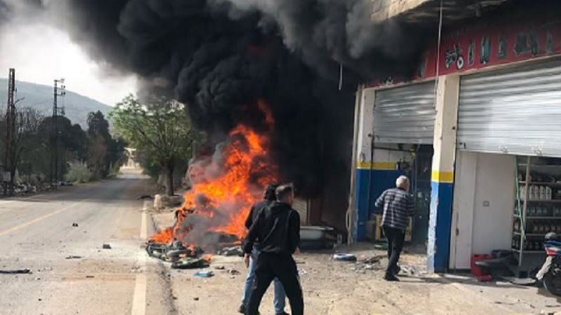 خروقات العدو مستمرة.. شهيد في الطيبة وغارات في الناقورة وعيتا