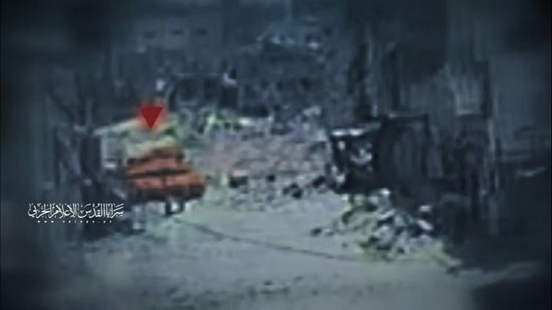 فيديو| سرايا القدس تُفجِّر عبوة بدبابة صهيونية في حي الشجاعية شرق غزة