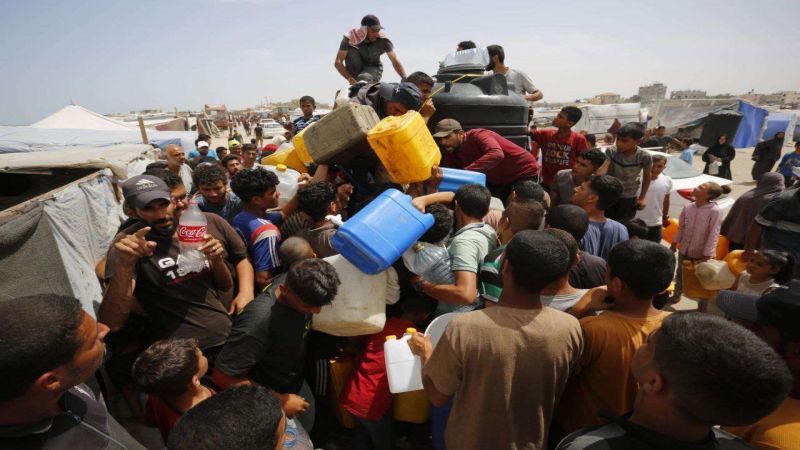 الاحتلال يواصل جريمة التعطيش الممنهجة بحق أكثر من 2.4 مليون فلسطيني في غزّة &nbsp;