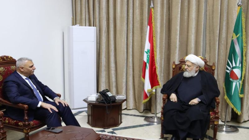 الشيخ الخطيب يبحث الأوضاع الأمنية والوطنية مع اللواء شقير والشيخ القطان