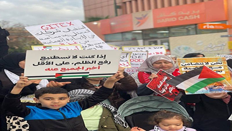 المغاربة يرفضون مرور سفن الإبادة في موانئهم