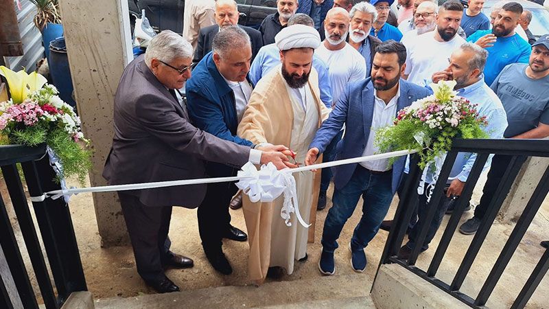 بالصور| بلدية الغبيري تفتتح جسر المشاة على جادة الإمام الخميني (قده)