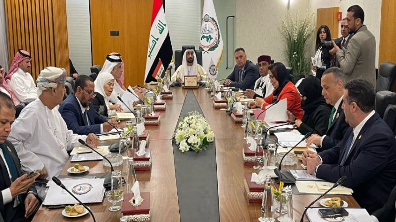 البرلمان العربي يشيد بمواقف العراق ويثمّن دعمه لفلسطين
