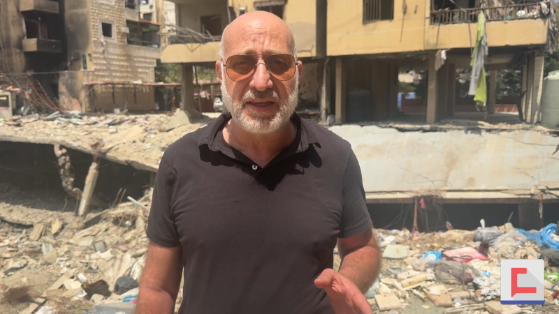 صاحب مطعم متضرر في الضاحية الجنوبية: متمسكون بالأرض والوطن
