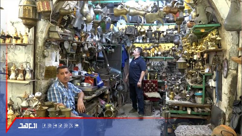 سوق الصفَّارين بالموصل.. 800 سنة من صناعة الأواني والزخارف